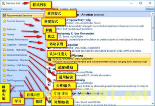 聲光同步腦波激發(fā)器 探索美國原版軟件與120個(gè)全功能程式的科學(xué)之旅
